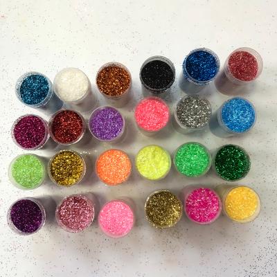 China Best Selling Professional Eye Makeup Glitter Powder Loose Eyeshadow 24 Colors In Stock for sale