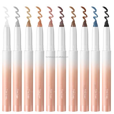 China Super Stay Waterproof Eyeshadow Stick Eyeliner Pencil With Sharpener for sale