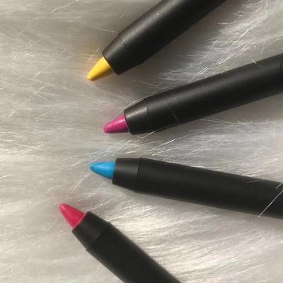 China Waterproof Long Lasting Thin Colored Eyeliner Gel Pencil Waterproof for sale