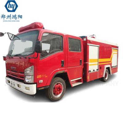 China 10.4x2 53 M Nieuwe luchtladder Brandweerwagen met waterpomp Truck Water tank Te koop