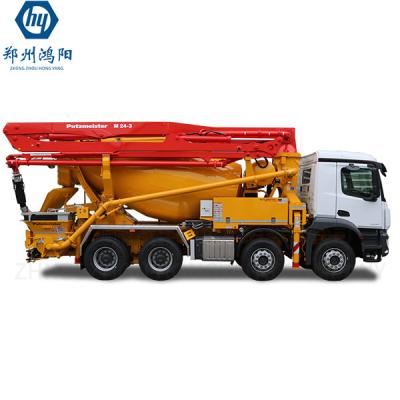 China Multi Used SANY SY5271THB ISUZU 37M Concrete Pump Truck High Efficiency for sale