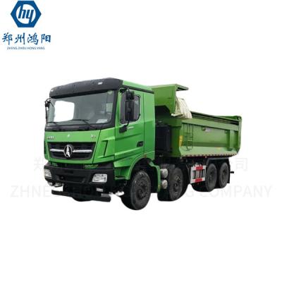 China NEW Beiben Profi Schwerlastwagen 8x4 40 Tonnen Euro 4 Kipper Truck zu verkaufen