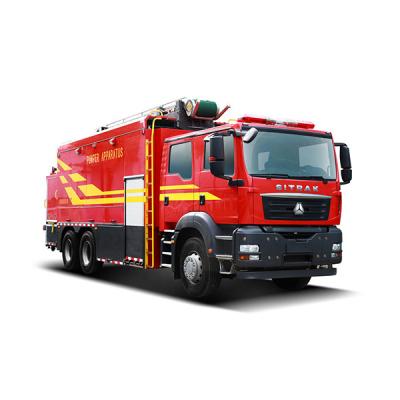 China Speciaal voertuig Sprinkler Brandbestrijding Watertruck 4x2 12 kubieke water tank Brandtruck Motor Te koop