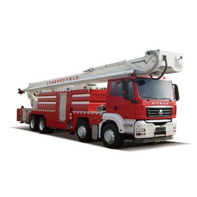 China Brand New Heavy Duty 4X2 8000L Water Foam Fire Engine Powder Combined Fire Engine Rescue for sale