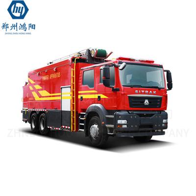 China 6x4 371HP 20Ton Water Cannon Water Tank Fire Fighting Truck Water Truck for sale