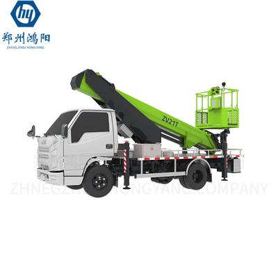 China Shacman Chassis Telescopic Boom Lift Bucket Trucks 18m 24m 26m Aerial Work Platform Truck For Sale for sale