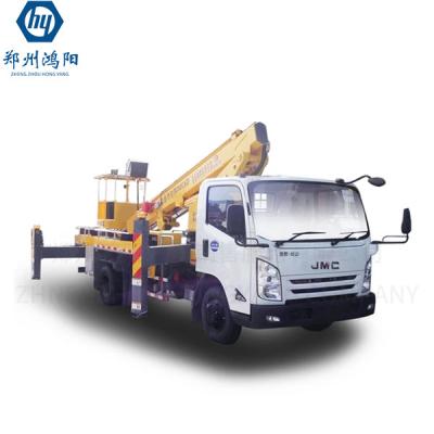 China China 38m Aerial Lift Truck Made By Factory Telescopic Working Platform Aerial Vehicles for sale