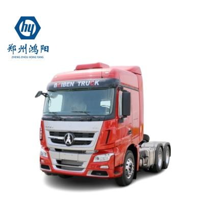 China Beiben Tractor Head Optimal For Heavy Duty Hauling Left Driving 6x4 tractor unit for sale