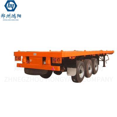 China Robust 80t Removable Lowbed Truck Trailer 2/3/4 Axle For Excavator Transport for sale