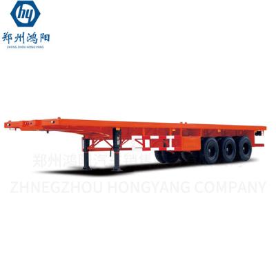 China Durable 80t Removable Low Bed Trailer Truck Mechanical / Air Suspension For Heavy Equipment Hauling for sale