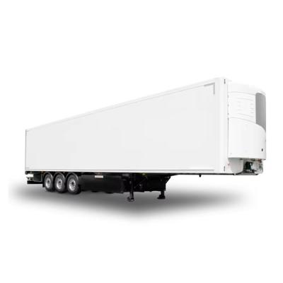 China 3 Axle 40/48/53ft Dual Temperature Reefer Semi Trailer Refrigerated Trailer for sale