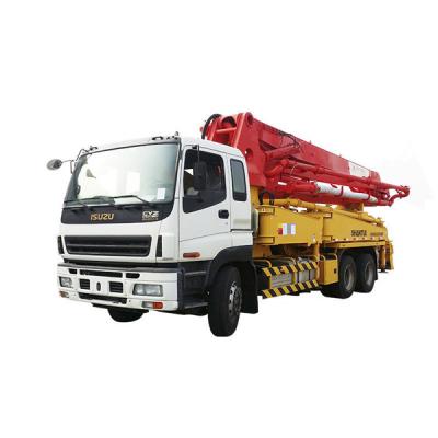 China 48M 52m 56m Concrete Cement Pump Truck Mounted Concrete Mixer Pump for sale