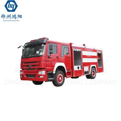 China Euro 3- Euro 5 Fire Truck With Large Water Tank For Fire Fighting for sale