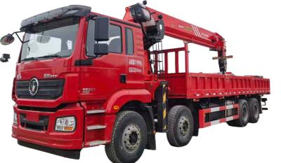 China Shacman 12 Tons 14 Ton 16 Ton Telescopic Boom Truck Mounted Crane à venda