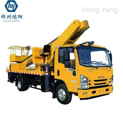 China Construction Machinery 30m Vehicle Mounted Aerial Work Vehicle Telescopic Hydraulic Truck Aerial Work Platform for sale