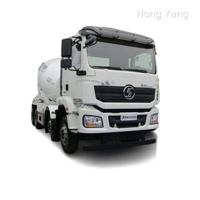 China Shacman M3000 8x4 Concrete Mixer Truck 8CBM Bulk Cement Tank Truck With Concrete Mixer Machine for sale