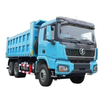 China 450Hp SHACMAN X5000 Heavy Dump Tipper Truck 6x4 8x4 Blue Dumper Truck 380Hp 400Hp Euro V for sale