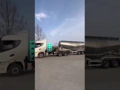 cement powder tanker