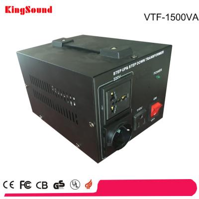 China 1500VA Double Electronic Converter Step Up And Step Down Voltage Transformer for sale