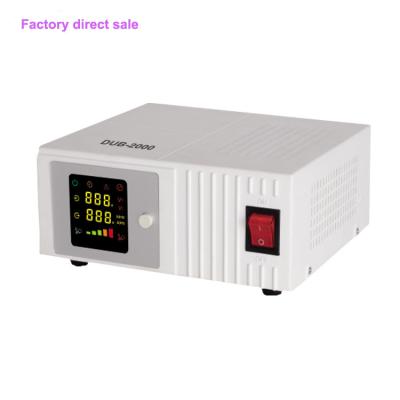 China SVC 80V-260V AC Input 2KVA Relay Type Automatic Voltage Regulator Stabilizer for sale