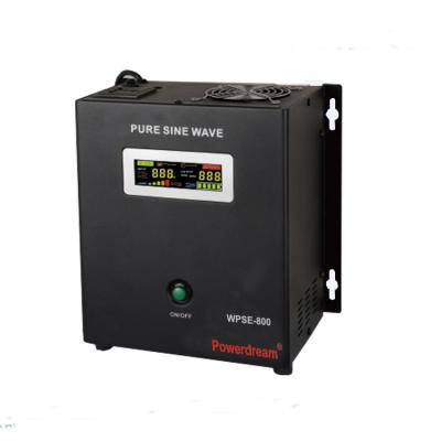 China Metal Home Power Application 800VA 12V DC to AC Inverter Pure Sine Wave Inverter for sale