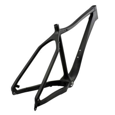 China New Design 100mm BSA 26er Internal Wiring Carbon Fat Bike Fat Bike Frame for sale