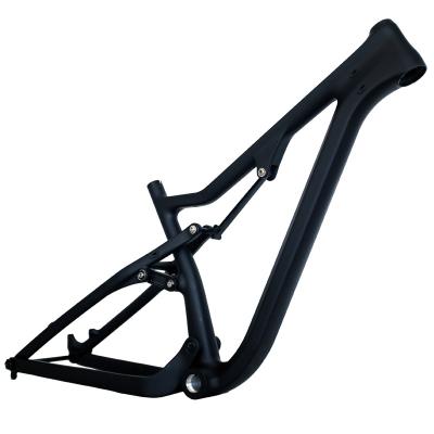 China 2021 New High End Mountain Bikes Snow Bike Full Suspension Carbon Frame With 177mm Rear Spacing for sale