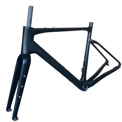 China Road Bikes Carbon Fiber Bycycle Gravel Bike 700C Mountain Road Bike Gravel Bike Frame China for sale