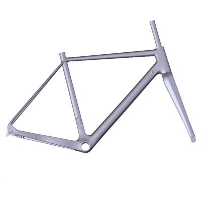 China Mountain Bikes Carbon Endurance XC Gravel Frameset 700C*45mm Or 27.5*2.1 Thru-axle QR And Carbon Clincher Gravel Bike Carbon Frame for sale