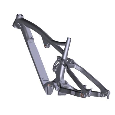 China New Design Ebike 26er Carbon Mountain Bike Frame 26er E-Bike Carbon Frame Electric Bike Fat Bike Frame for sale