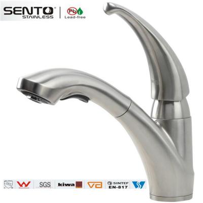 China Modern kitchen designs 2 function pull out kitchen faucet mixer for sale