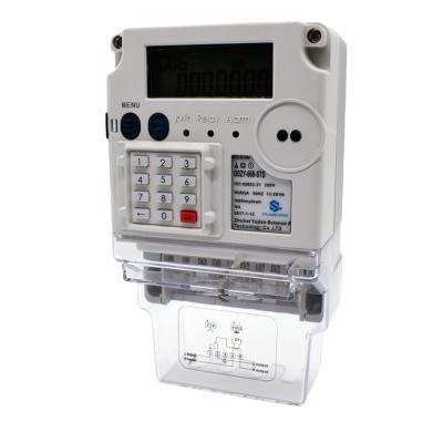 China top selling smart electricity meter for home use single phase / single phase electric meter STS keypad for sale