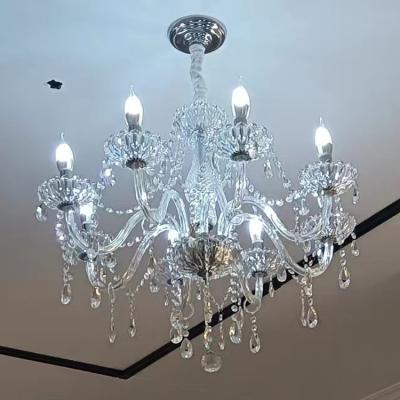 China Modern Luxury Crystal Luxury Living Room Villa Study Decoration Ceiling Lighting Dining Room Chandelier for sale