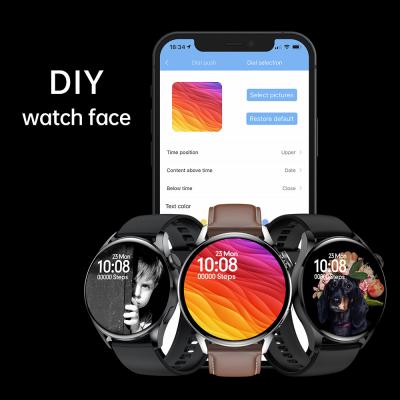 China Newest Touch Screen Design Smart Watches Carry 3 Smart Watch 330 MAH Large Battery Reloj Music Play Smart Watch Carry 3 Pro For Men Te koop