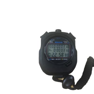 China OEM Multifunctional Classic Digital LCD Display Chronograph Sports Stopwatch Handheld Timer Stopwatch with String for Athletics for sale