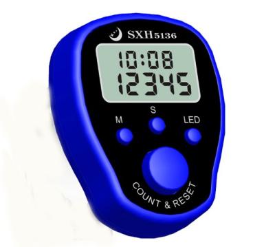 China 5 Digit Step Counter Count Hand Control Muslim Electronic Digital Counter Tasbeeh Finger Counter zu verkaufen