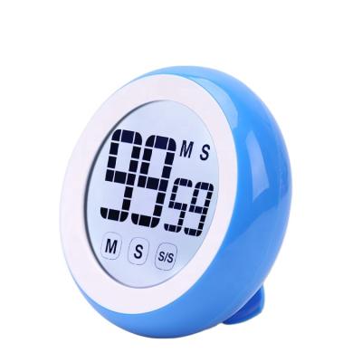 China Children's Touch Screen Digital Kitchen Cooking Timer With Magnetic And Backlight 3305 for sale