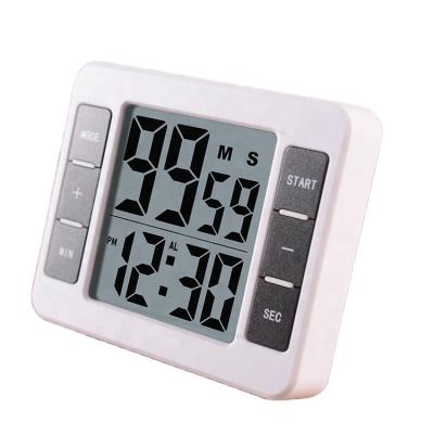 China Multi Functional Magnet Digital Countdown Countup Cooking Timer With Alarm Clock for sale