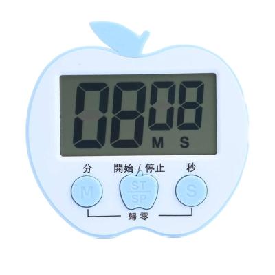 China Hot Selling Funny Stored Amazon Apple Fruit Shape Portable Switch Cardboard Kitchen Timer Cube Count Up Count Down With Strong Magnet zu verkaufen