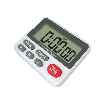 中国 Magnetic Electronic LED Warning Light Large Screen LCD Display Clock Digital LED Warning Light Countdown Timer for Kids 販売のため