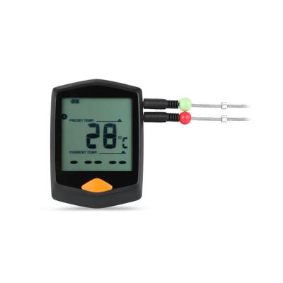 China APP Connect APP Smart Meat Thermometer Digital Oven Dual Probe Wireless Cooking Thermometer for sale