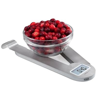 Cina Kitchen Measures Multifunctional Cooking Measuring Tool LCD Display Digital Kitchen Food Compact Folding Electronic Scale in vendita