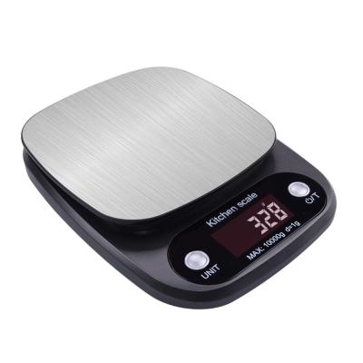 China Digital Scale Fashion Design Stainless Steel 10kg/1g Kitchen Scale en venta