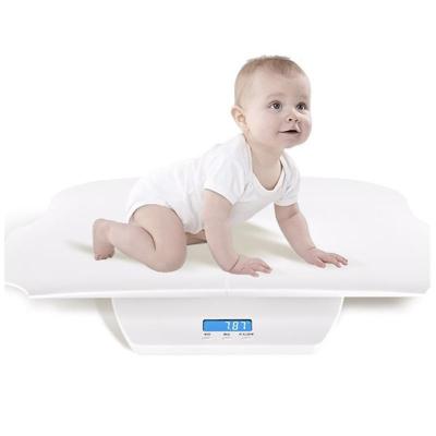 China Electronic Memory Digital Toddler Up To 100KG LCD Display White Color Miniaturized Scale for sale