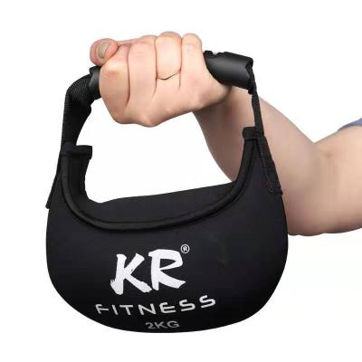 China Universal Hot Selling Gym Equipment Soft Comfortable Kettle Bell / Dumbbell For Weight Lifting Training for sale