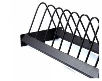 China Universal Horizontal Steel Frame Weight Plate Rack For Powder Rack Barbell Weight Plate Rack for sale