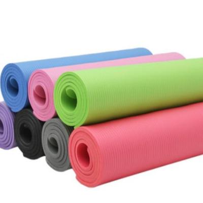 China Training Fitness Factory Price Yoga Mat Abrasion Resistant Thick Professional Custom Made Mat for sale