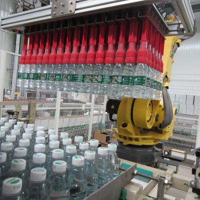 China Factory Customized Automatic High Speed ​​Stable Control Robot Packer For Bottle In Beverage, Beer, Food Industry for sale