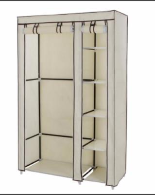 China 5 Door 5 Tier Foldable Tower Wardrobe Closet Kits for sale