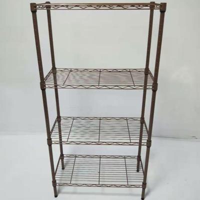 China High Qualtity Sustainable NSF Approved Light Duty Epoxy Coated 5 Tier Wire Shelf Shelving Rack for sale